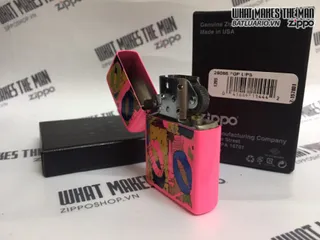 Zippo 29086 - Bật Lửa Pop Lips Neon Hồng Độc Đáo - Quà Tặng Thời Trang Thích Hợp Cho Fan Cuồng