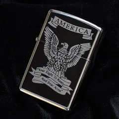 Bật Lửa Zippo 28290 - Zippo Eagle High Polish Chrome Cao Cấp, Quà Tặng Độc Đáo Cho Fan Hâm Mộ