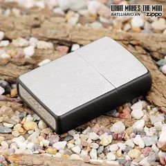 Bật Lửa Zippo 24752 - Bật Lửa Framed Crôm Thời Trang, Quà Tặng Lý Tưởng Cho Người Sưu Tầm
