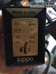 Zippo Khắc Mẹ 201FB.ME - Quà Tặng Ý Nghĩa Cho Mẹ, Lưu Giữ Ký Ức Đặc Biệt, Zippo Sang Trọng và Độc Đáo