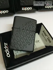 Zippo 28966 – Bật Lửa Chống Gió Đen Mờ Họa Tiết Lốp - Quà Tặng Thú Vị Cho Người Yêu Thích Xe Hơi