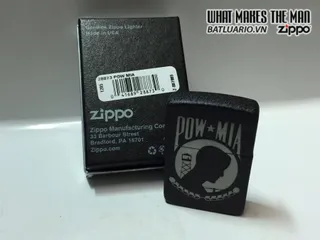 Zippo 28873 - Bật Lửa Zippo POW MIA Với Thiết Kế Đặc Biệt - Quà Tặng Ý Nghĩa Cho Người Yêu Nước