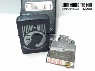 Zippo 28873 - Bật Lửa Zippo POW MIA Với Thiết Kế Đặc Biệt - Quà Tặng Ý Nghĩa Cho Người Yêu Nước