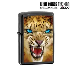 Bật Lửa Zippo BS Leopard Ebony 28276 - Thiết Kế Sang Trọng Độc Đáo, Quà Tặng Hoàn Hảo Cho Fan Của Zippo