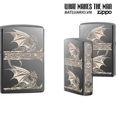 Zippo Anne Stokes Gothic Black Ice Bật Lửa Khắc Laser - Quà Tặng Độc Đáo cho Fan Hâm Mộ Thế Giới Huyền Bí