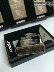 Zippo Anne Stokes Gothic Black Ice Bật Lửa Khắc Laser - Quà Tặng Độc Đáo cho Fan Hâm Mộ Thế Giới Huyền Bí