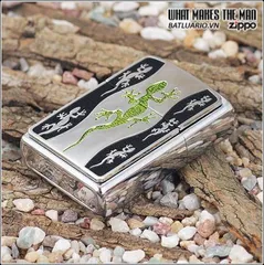 Bật Lửa Zippo 21149 - Bật Lửa Zippo Hình Bò Sát Xanh Độc Đáo, Quà Tặng Đặc Biệt Cho Tín Đồ Zippo
