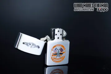 Zippo 29837 - Zippo Bật Lửa Thiết Kế Rồng Trung Hoa Màu Bạc Đường Phố - Quà Tặng Dành Cho Fan Hâm Mộ