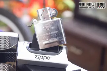 ZIPPO 167 Coils & Color Armor - High Polish Chrome Lighter for Home & Lifestyle - Unique Gift Idea for Collectors
