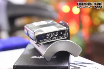 ZIPPO 167 Coils & Color Armor - High Polish Chrome Lighter for Home & Lifestyle - Unique Gift Idea for Collectors