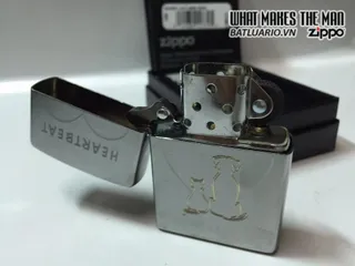 Zippo 29258 - Zippo Tim Đập Dưới Chân Bạn - Quà Tặng Độc Đáo Cho Người Yêu Thích Phong Cách Sống