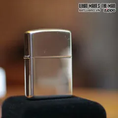 Bật lửa Zippo Armor Bạc Đánh Bóng 26 - Bật lửa Cao Cấp Thời Trang, Quà Tặng Độc Đáo cho Fan Zippo