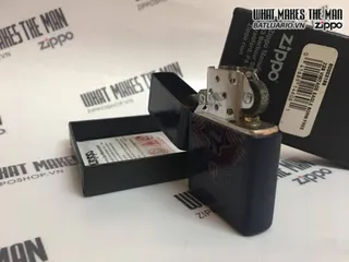 Zippo 239 Vintage Eagle Born Free - Diêm Kèm Hình Đại Bàng Cổ Điển, Quà Tặng Thú Vị Cho Tín Đồ Bộ Sưu Tập