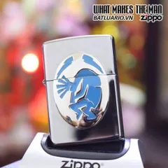 Zippo Bật Lửa Ấn Độ Hình Người Múa Kachina - Quà Tặng Fan Văn Hóa Mỹ Địa Nhân Dịp Đặc Biệt