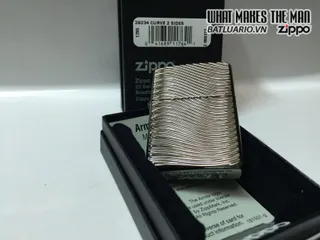Zippo Armor Bật Lửa 29234 - Họa Tiết Sóng Sâu Khắc, Quà Tặng Sang Trọng Cho Người Yêu Thích Sưu Tập