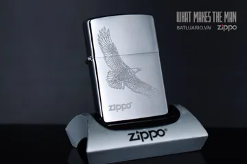 Bật Lửa ZIPPO 200 Thiết Kế Đại Bàng Lớn - Quà Tặng Thú Vị Cho Người Yêu Thích Sưu Tập