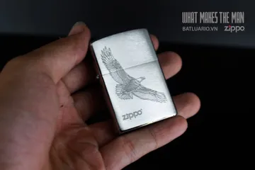Bật Lửa ZIPPO 200 Thiết Kế Đại Bàng Lớn - Quà Tặng Thú Vị Cho Người Yêu Thích Sưu Tập