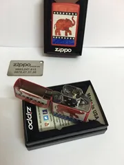 Bật Lửa Zippo 29167 - Màu Đỏ Mờ Hình Voi Cộng Hòa, Quà Tặng Thiết Thực Cho Người Hâm Mộ Chính Trị