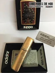 Zippo 28832 - Túi Da Bảo Quản Bật Lửa Vàng Dust - Phụ Kiện Thời Trang Cá Tính cho Người Yêu Thích Bật Lửa