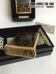 Zippo 28832 - Túi Da Bảo Quản Bật Lửa Vàng Dust - Phụ Kiện Thời Trang Cá Tính cho Người Yêu Thích Bật Lửa