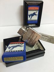 Zippo 29166 - Bật Lửa Zippo Màu Xanh Hoàng Gia Matte Hình Chữ V 