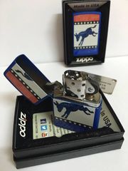 Zippo 29166 - Bật Lửa Zippo Màu Xanh Hoàng Gia Matte Hình Chữ V 