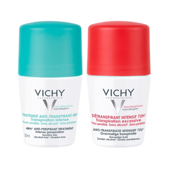 Lăn Khử Mùi Vichy Cho Da Nhạy Cảm 50ml - Khô Thoáng, Kiểm Soát Mồ Hôi 48-72H