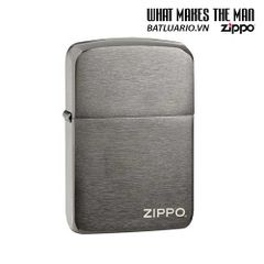 Bật Lửa Zippo 24485 - Mẫu 1941 Black Ice Có Logo Zippo - Quà Tặng Sang Trọng Cho Người Sưu Tầm