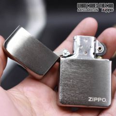 Bật Lửa Zippo 24485 - Mẫu 1941 Black Ice Có Logo Zippo - Quà Tặng Sang Trọng Cho Người Sưu Tầm