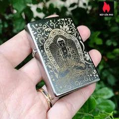 Bật Lửa Zippo 205 Khắc Đức Phật 4 Mặt – Quà Tặng Độc Đáo Cho Người Yêu Thích Văn Hóa Phật Giáo