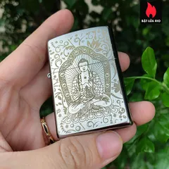 Bật Lửa Zippo 205 Khắc Đức Phật 4 Mặt – Quà Tặng Độc Đáo Cho Người Yêu Thích Văn Hóa Phật Giáo