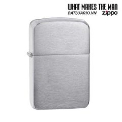 Bật Lửa Zippo 1941 Brushed Chrome - Bật Lửa Chất Lượng Cao, Quà Tặng Mỹ Thuật Cho Người Sưu Tập