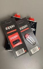 Combo Hàng Chính Hãng Zippo - 2 Chai Xăng 125ml, 1 Vỉ Đá Lửa, 1 Vỉ Bấc - Phụ Kiện Bảo Đảm Hiệu Quả và An Toàn Sử Dụng