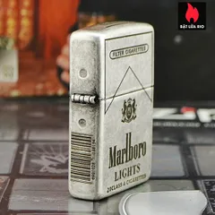 Zippo Bạc Giả Cổ 121FB - Bật Lửa Khắc Light 5 Mặt Thời Trang - Quà Tặng Độc Đáo cho Người Yêu Thích Sưu Tầm