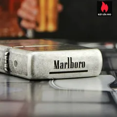 Zippo Bạc Giả Cổ 121FB - Bật Lửa Khắc Light 5 Mặt Thời Trang - Quà Tặng Độc Đáo cho Người Yêu Thích Sưu Tầm