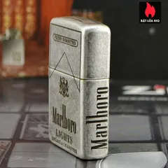 Zippo Bạc Giả Cổ 121FB - Bật Lửa Khắc Light 5 Mặt Thời Trang - Quà Tặng Độc Đáo cho Người Yêu Thích Sưu Tầm