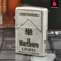 Zippo Bạc Giả Cổ 121FB - Bật Lửa Khắc Light 5 Mặt Thời Trang - Quà Tặng Độc Đáo cho Người Yêu Thích Sưu Tầm