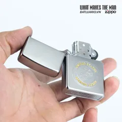 Bật Lửa Zippo U.S. Marines Corps Satin Chrome 49150 - Quà Tặng Độc Đáo Nhân Kỷ Niệm Quân Đội Hoa Kỳ