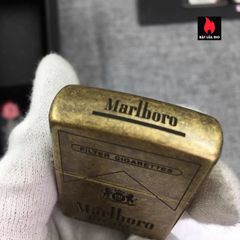 Zippo Đồng Vàng Giả Cổ 201FB Khắc Light 5 Mặt - Bật Lửa Zippo Sang Trọng, Quà Tặng Lý Tưởng Cho Người Yêu Thích Sưu Tập