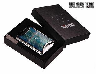 Zippo 20884 - Bật Lửa High Polished Chrome với Biểu Tượng Splash - Quà Tặng Hoàn Hảo cho Người Yêu Bật Lửa