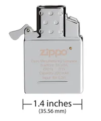 Ruột Zippo Tia Lửa Điện Plasma 65828 - Bật Lửa Sạc USB 2 Chùm, Chống Gió, Thay Thế Cho Tất Cả Vỏ Zippo (Trừ Replica 1935)
