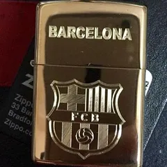 Zippo Khắc Logo FC Barcelona 01 - Quà Tặng Cho Cổ Động Viên, Bật Lửa Bằng Kim Loại Sang Trọng, Hàng Chính Hãng