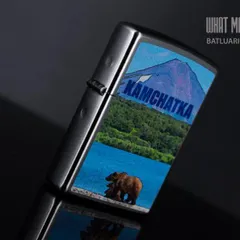 Zippo 205 Bật Lửa Thiết Kế Kamchatka - Phụ Kiện Nhà Cửa Thời Trang và Độc Đáo, Quà Tặng Cho Fan Zippo