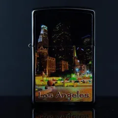 Zippo 200 Bật Lửa Los Angeles Downtown - Bật Lửa Cao Cấp Họa Tiết Đô Thị Phong Cách Thời Thượng, Quà Tặng Độc Đáo