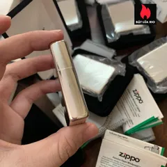Zippo 14 Bạc Nguyên Khối Vintage - Bật Lửa Sang Trọng Phong Cách Cổ Điển cho Người Yêu Thích Sưu Tập