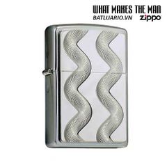 Bật Lửa Zippo 24871 Double Twister - Chắc Chắn, Chống Gió, An Toàn và Bền Bỉ, Quà Tặng Hấp Dẫn, Made in USA