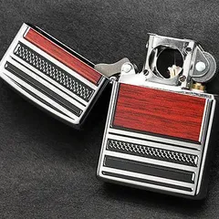 Bật Lửa Zippo 28676 - Bật Lửa Chống Gió Bằng Thép Và Gỗ, Hàng Chính Hãng Mỹ, Phụ Kiện Cao Cấp Dành Cho Người Yêu Thích Thời Trang