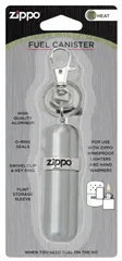 Bình Đựng Xăng Di Động Chuyên Dụng Zippo - Phụ Kiện Bật Lửa Bằng Nhôm, An Toàn, Thiết Kế Tiện Lợi, Dành Cho Người Yêu Thích Du Lịch