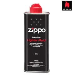 Xăng Zippo Chính Hãng Mỹ 125ml - Nhiên Liệu Lỏng Không Sinh Khói, Chống Gió Tốt, Phân Phối Chính Thức Tại Việt Nam