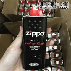 Xăng Zippo Chính Hãng Mỹ 125ml - Nhiên Liệu Lỏng Không Sinh Khói, Chống Gió Tốt, Phân Phối Chính Thức Tại Việt Nam